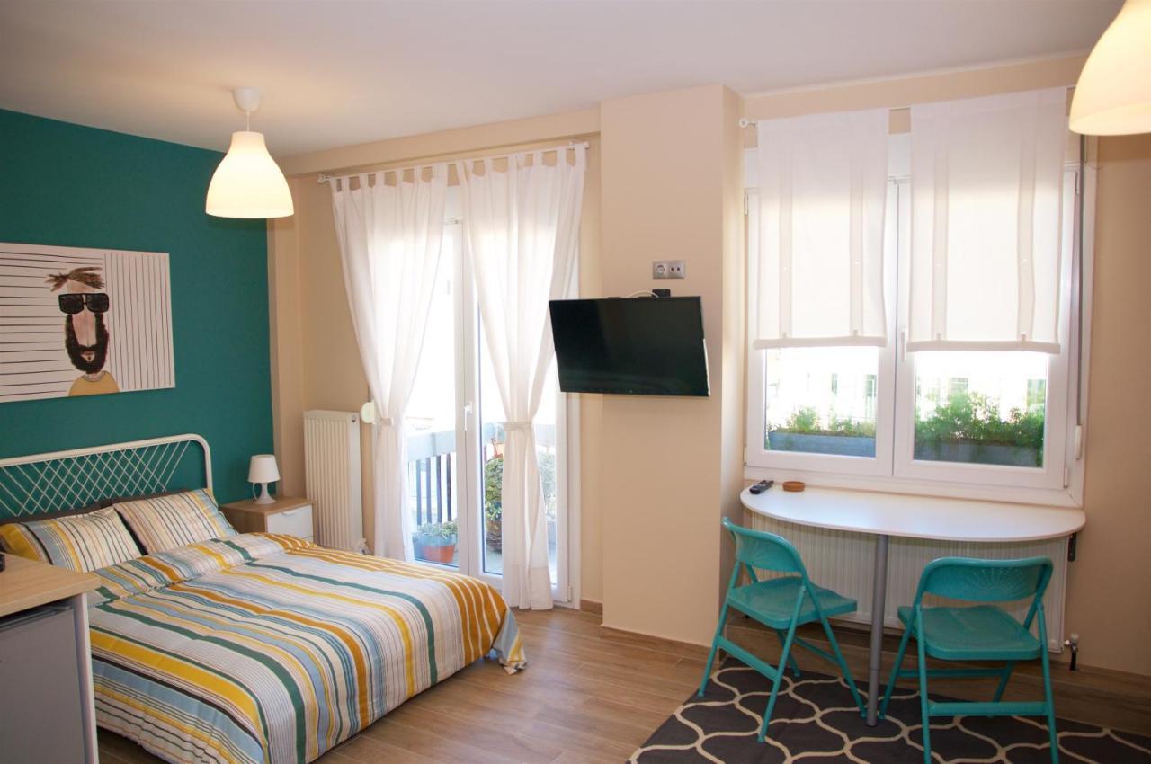 Super Cute & Cozy Mini Studios In City Center Thessaloníki Exteriör bild