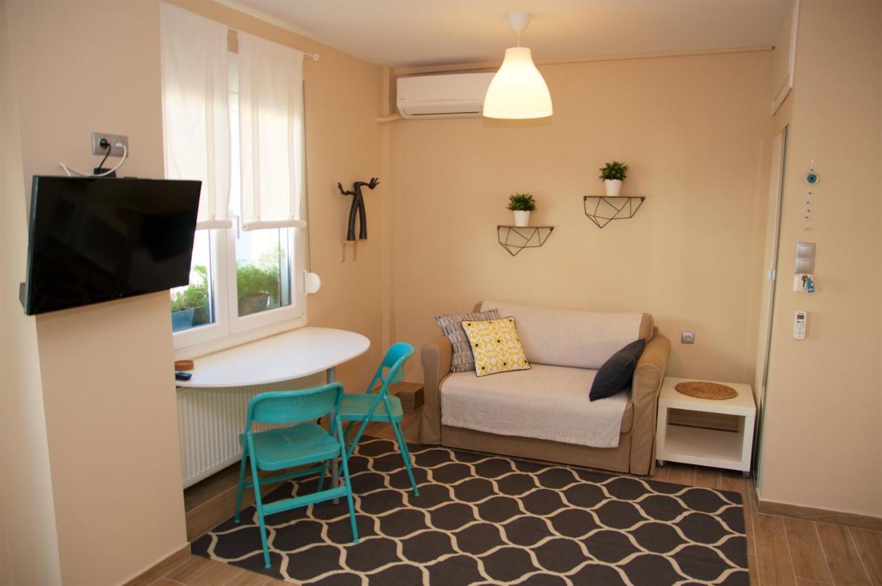 Super Cute & Cozy Mini Studios In City Center Thessaloníki Exteriör bild