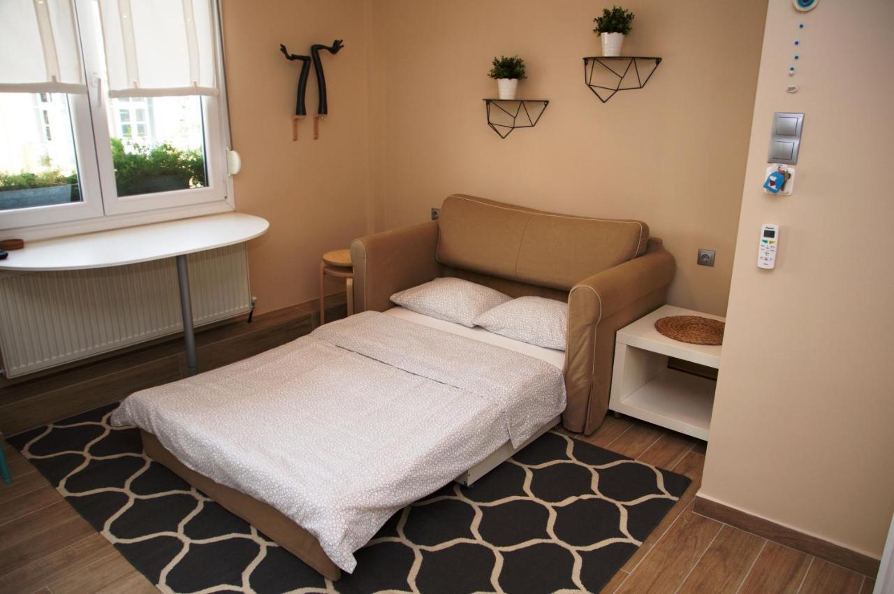 Super Cute & Cozy Mini Studios In City Center Thessaloníki Exteriör bild